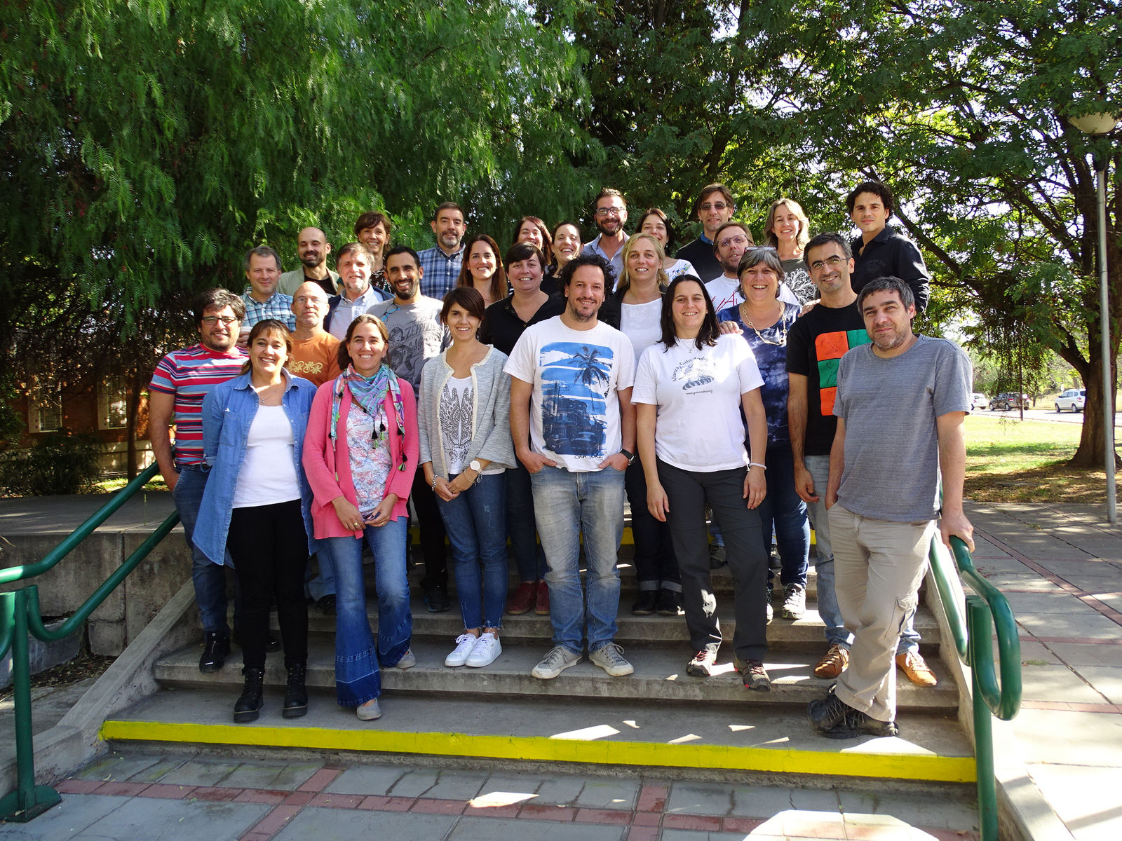 Foto grupal de los coordinadores del Taller de Mendoza