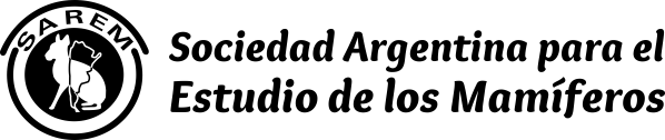 Logo de la Sociedad Argentina para el Estudio de los Mamíferos (SAREM)